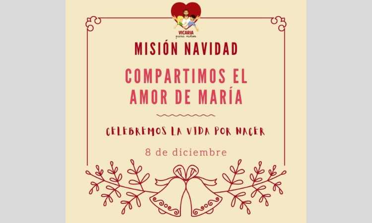 Misión de Navidad de la Vicaría de Niños