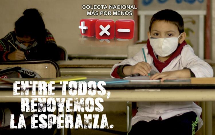 Colecta Más por Menos: Mons. Slaby anima a sumarse a esta "cruzada de solidaridad"