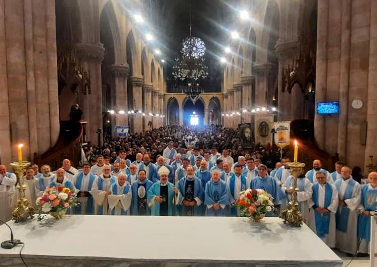 Avellaneda-Lanús peregrinó a Luján en el marco de su jubileo
