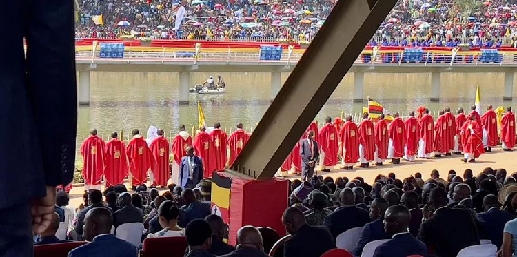 Casi un millón de peregrinos en la Fiesta de los mártires de Uganda