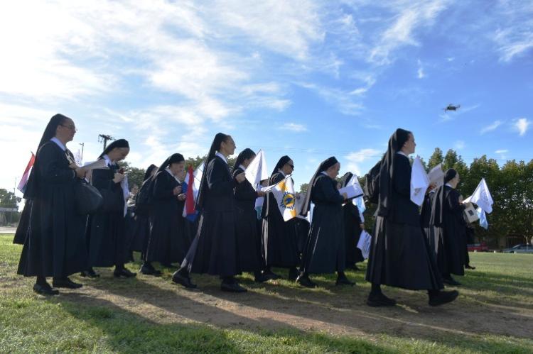 Cerca de 70 Hermanas de Schoenstatt peregrinaron a Luján en su año jubilar