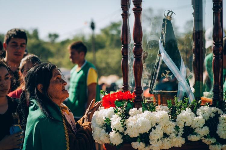 Con la novena, Añatuya comienza a vivir la fiesta de la Virgen de Huachana