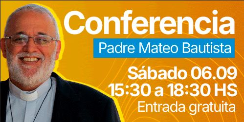 Conferencia y presentación del libro del padre Mateo Bautista en Buenos Aires