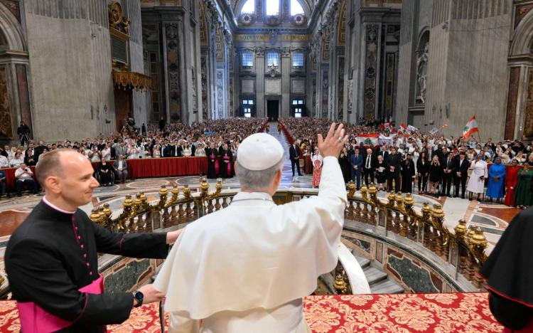 El Papa llamó a cultivar una auténtica conciencia de paz