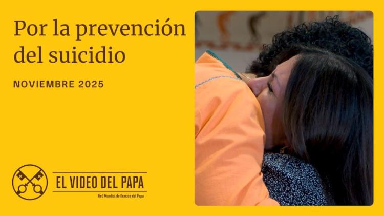 En noviembre, el Papa reza por quienes luchan con pensamientos suicidas