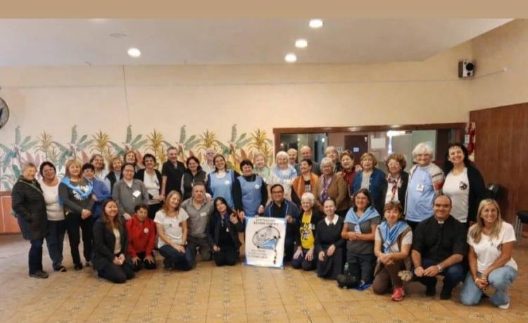 Encuentro de santuarios reunió a delegaciones de diócesis cordobesas en La Falda