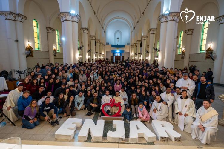 Encuentro nacional de agustinos recoletos reunió a 600 jóvenes en Santa Fe