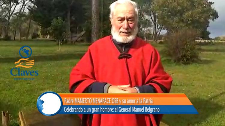 Homenaje al padre Mamerto Menapace en 'Claves para un Mundo Mejor'