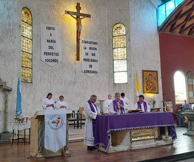 Inauguran una puerta santa en Termas de Río Hondo