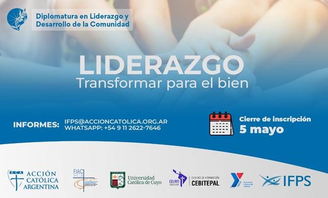 Inscriben en la Diplomatura de Liderazgo y Desarrollo de la Comunidad