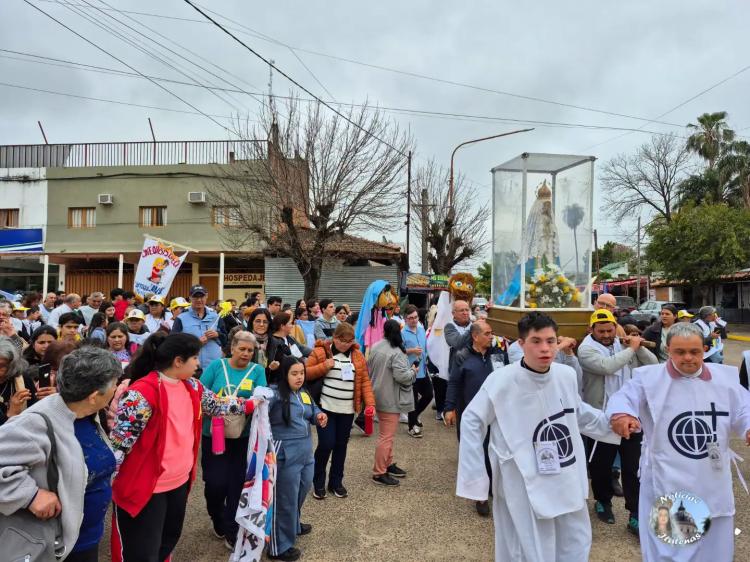 Itatí recibió la Peregrinación de las Familias de la Catequesis Especial del NEA