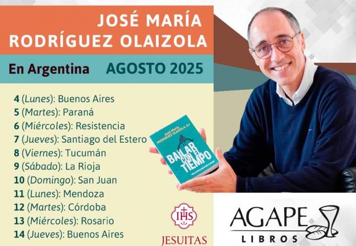 José María Rodríguez Olaizola regresa a la Argentina con una gira de charlas por 10 provincias