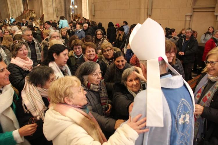 Nueve de Julio: la comunidad diocesana peregrinó a Luján por la unidad de la familia