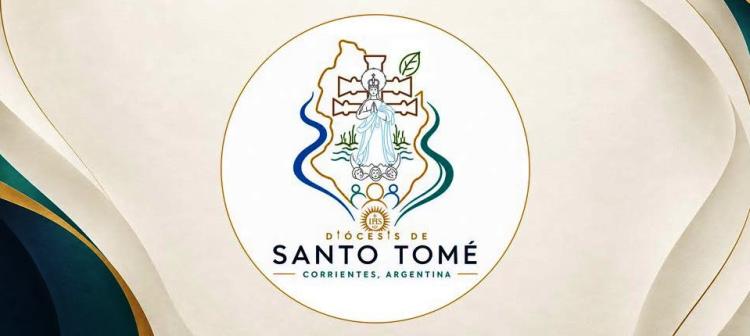 La diócesis de Santo Tomé presentó su nuevo logo oficial