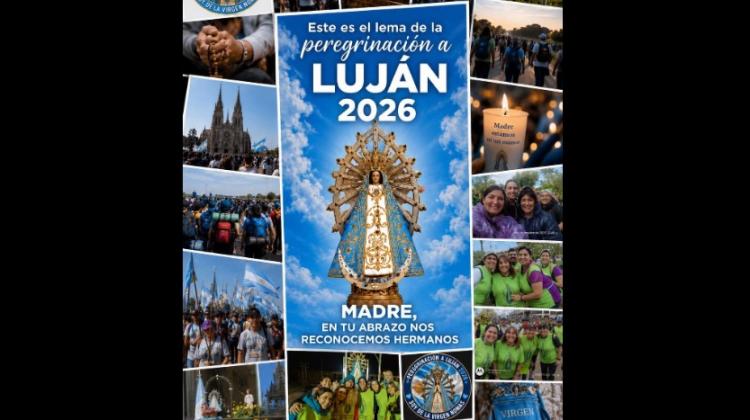La Peregrinación a Luján 2026 ya tiene lema y presentó su estampa