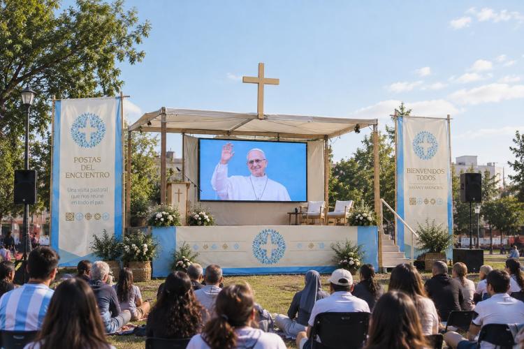 Las 'Postas del Encuentro' buscan llevar la visita del Papa a cada rincón de la Argentina