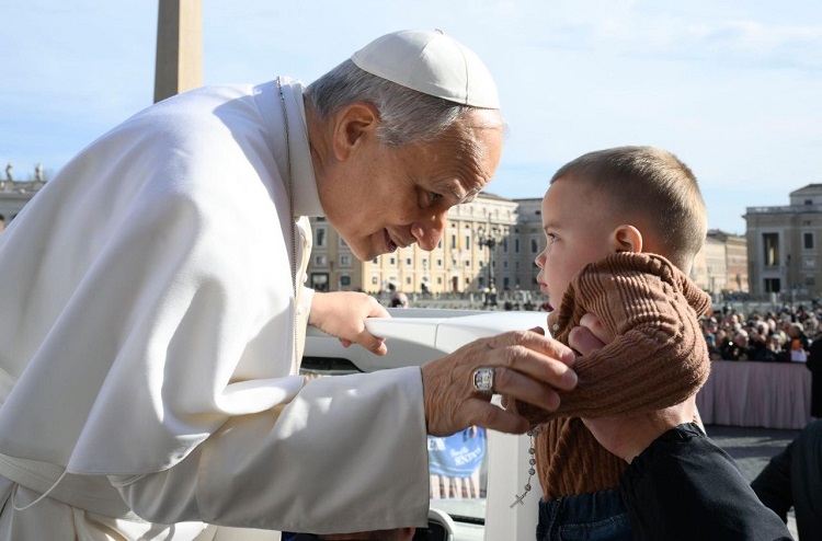 León XIV: 'La Iglesia es signo de unidad en Cristo'