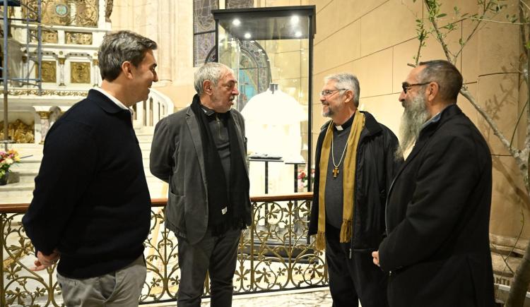 Luján reunió a referentes religiosos para recordar el legado de Francisco