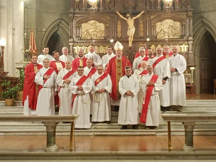 Mar del Plata: misa de acción de gracias por el servicio de los diáconos