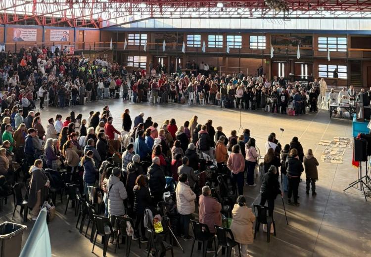 Merlo-Moreno: multitudinaria misión en el Encuentro del Pueblo de Dios