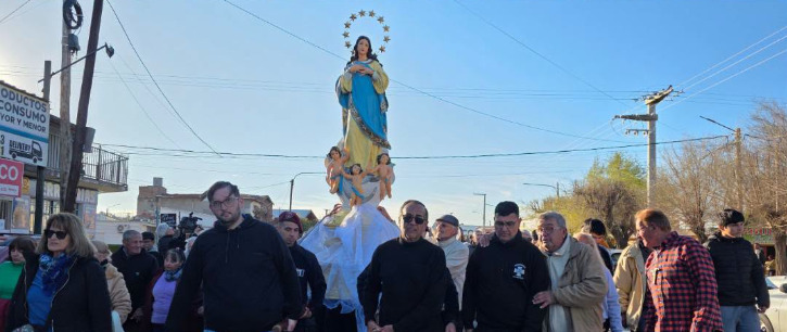 Miles de fieles participaron de la fiesta de Nuestra Señora del Tránsito