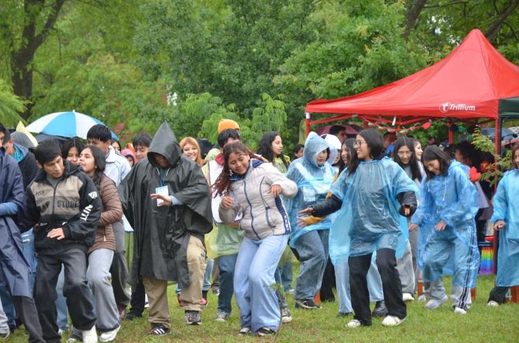 Río Blanco: miles de jóvenes peregrinaron junto a la patrona de Jujuy