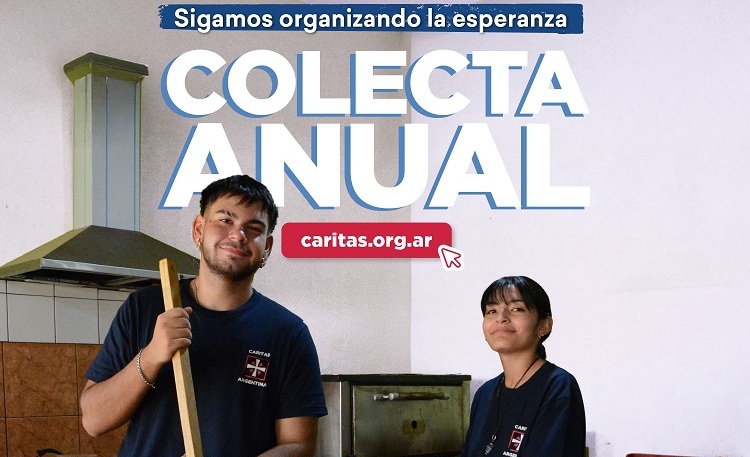 Mons. Colombo anima la Colecta Anual de Cáritas Argentina