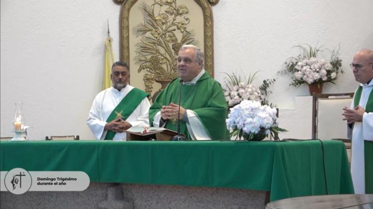 Mons. Colombo: 'Mal podríamos decir que amamos a Dios si no amamos al prójimo'