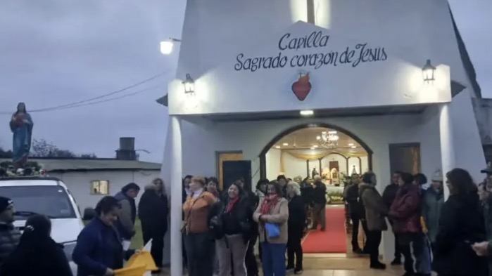 Mons. Montini presidió la misa del Sagrado Corazón en Paso de los Libres