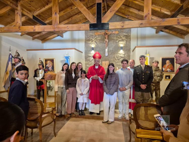 Visita pastoral de Mons. Olivera a unidades de San Martín y Junín de los Andes
