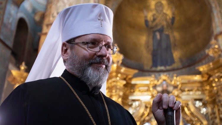 Mons. Shevchuk: 'No se cansen de ser libres y oren por la paz en Ucrania'