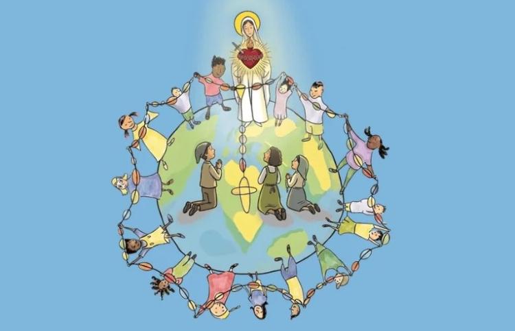 El Papa reza el Rosario con niños y Buenos Aires lo hará el 7 de octubre