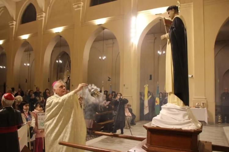 Nueve de Julio: la comunidad celebró a Santo Domingo con un llamado a la santidad