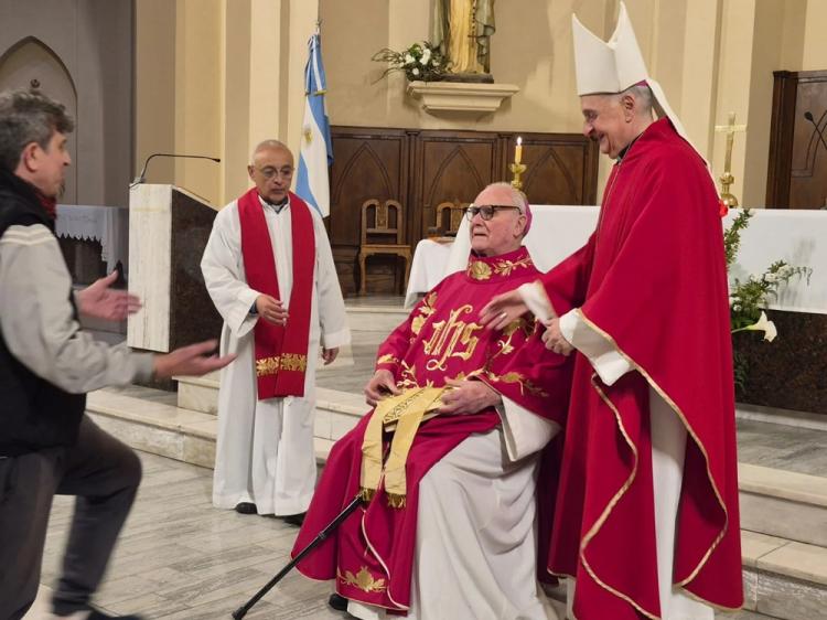 Nueve de Julio: 27 años de la consagración episcopal de Mons. Martín de Elizalde