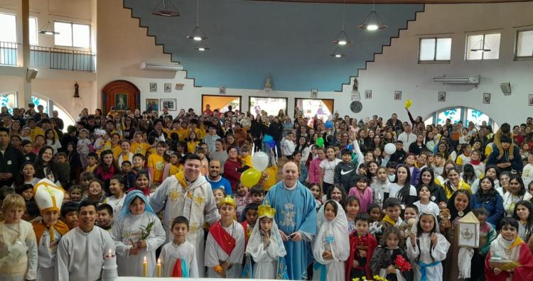 Oberá: unos 450 niños y adolescentes renovaron su compromiso con la misión