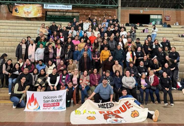 Posadas fue sede el Encuentro Regional de Servidores y Perseverantes de la RCC