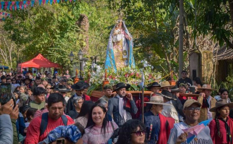 Tartagal celebró los 122 años de devoción a Nuestra Señora de la Peña