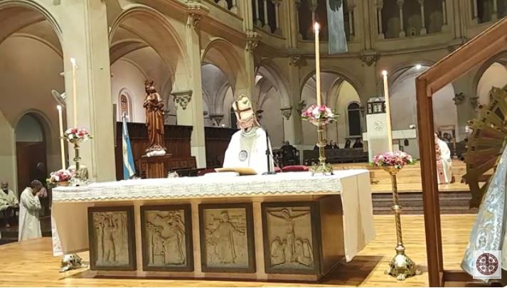 'San Benito, maestro de esperanza': el Card. Poli llamó a no perder la fe