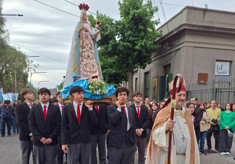 San Luis celebró a la Virgen del Rosario del Trono, patrona de la ciudad