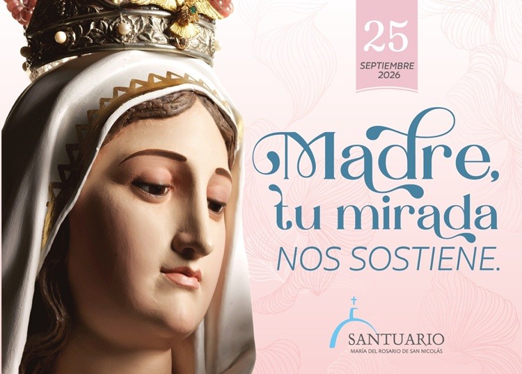 San Nicolás presentó el lema para la fiesta patronal de María del Rosario